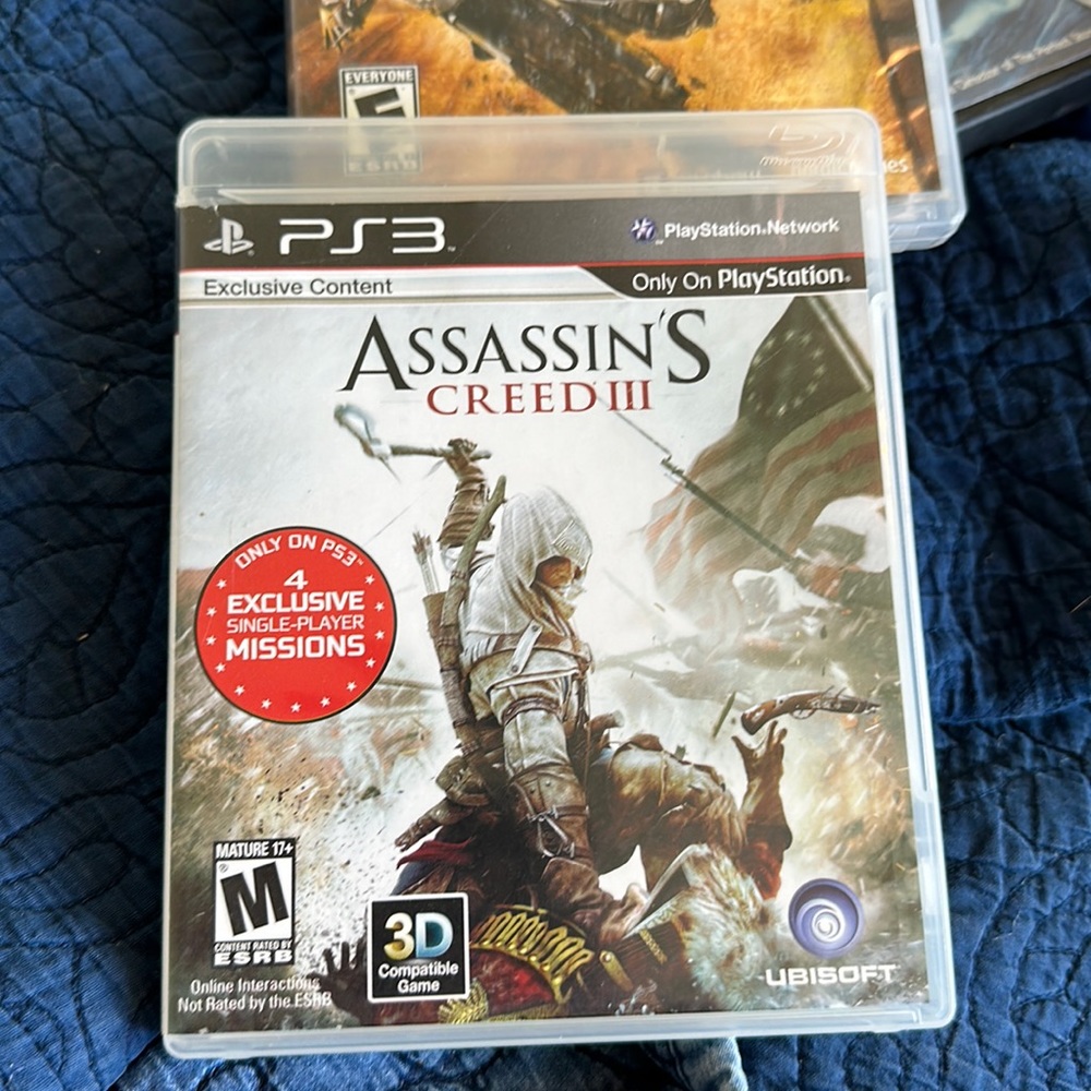 Assassins Creed 3 With Exclusive Missions on PLAYSTATION 3